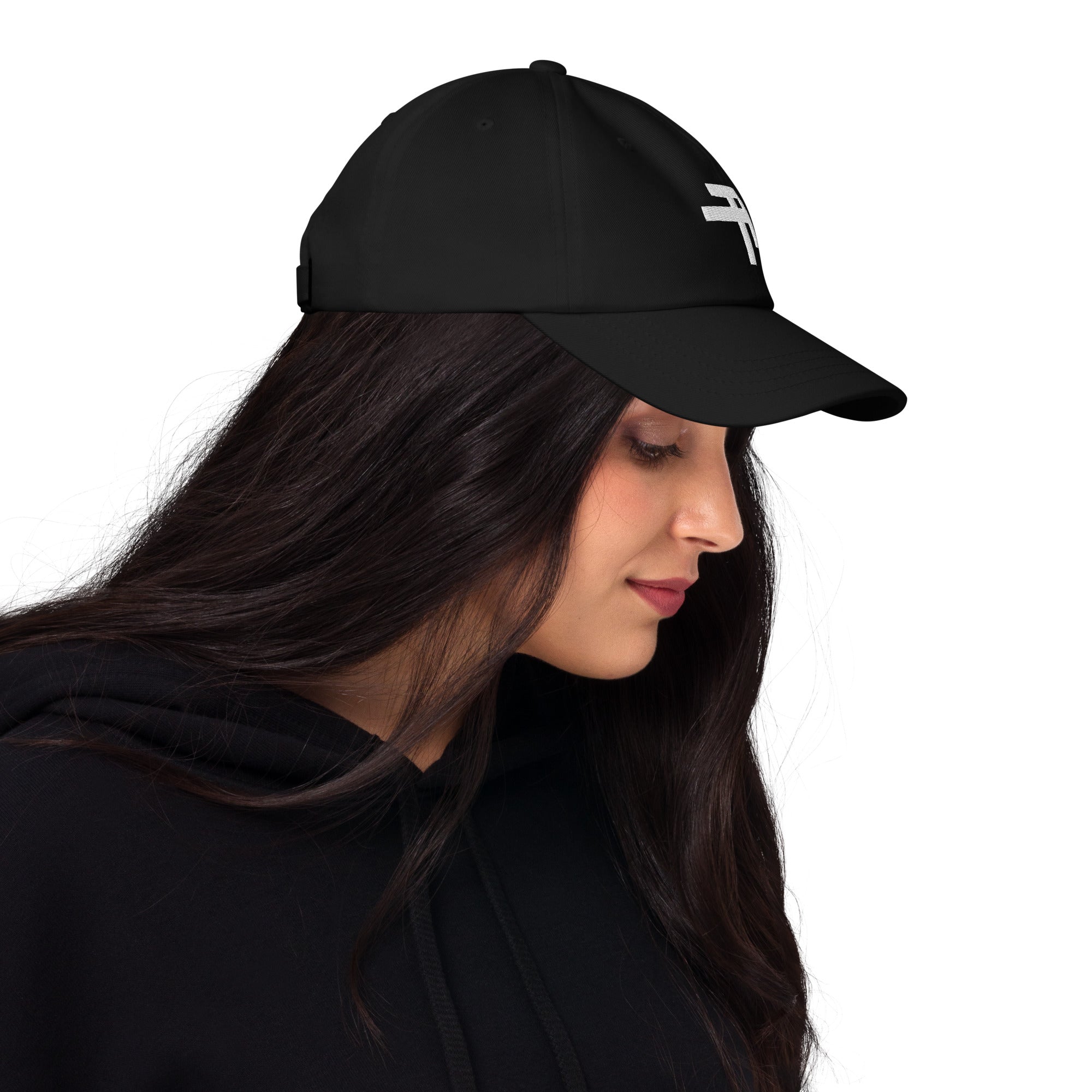 black cap woman