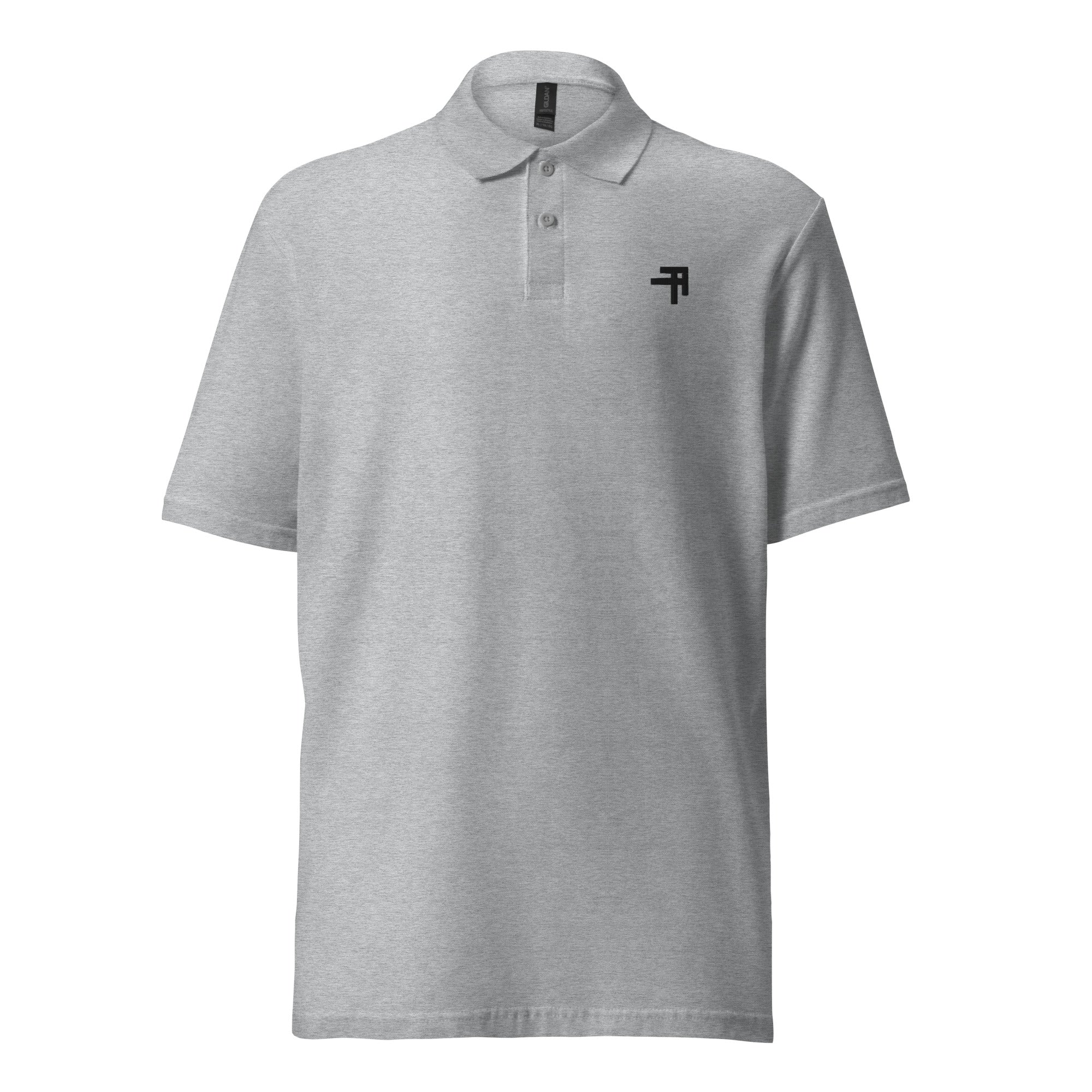 Eco-Friendly Organic Cotton Polo Shirt with Embroidered Logo Unisex Casual Style
