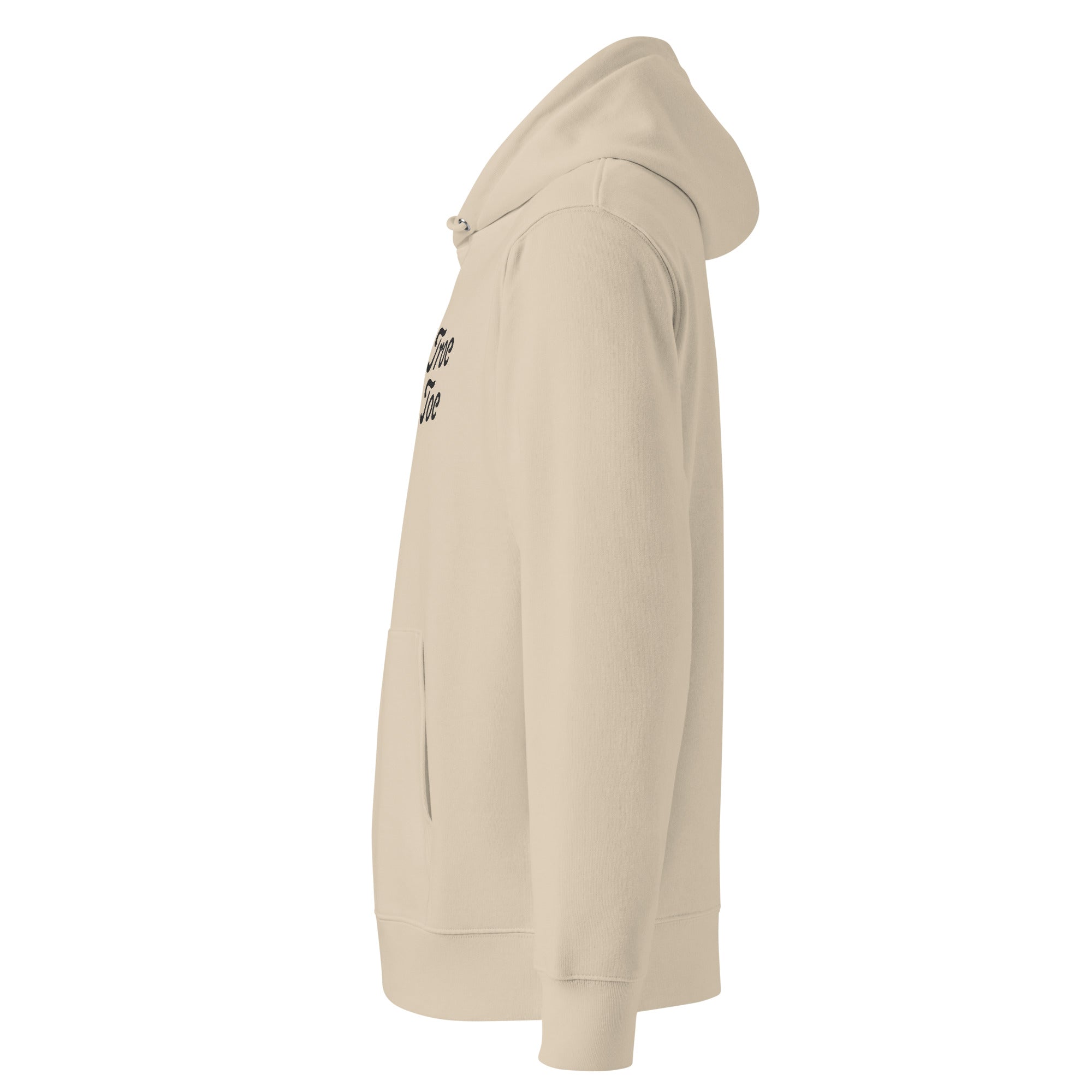 unisex hoodie sand